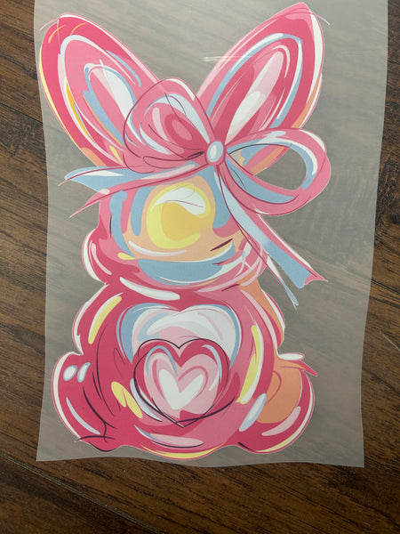Easter Bunny DTF Print