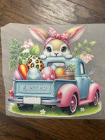 Easter Truck DTF Print