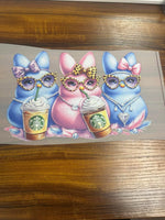Starbucks Easter Bunnies DTF Print